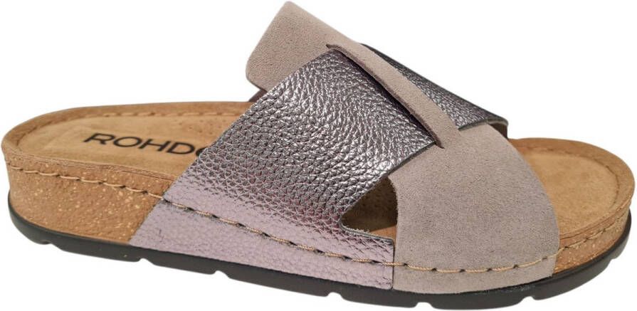 Rohde 5410~~~~~~~~~~~~~~~~~~~~~~~~~~ slippers Grijs