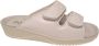 Rohde Leren Dames Slippers Wit - Thumbnail 1