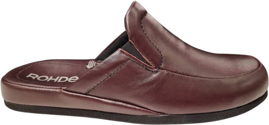 Rohde 6607~~~~~~~~~~~~~~~~~~~~~~~~~~ Heren pantoffels Bruin