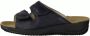 Rohde Dames Slipper Klittenbandsluiting Blauw - Thumbnail 1