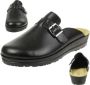 Rohde Neustadt-H klompen herenpantoffels schoenen 1511 zwart - Thumbnail 1