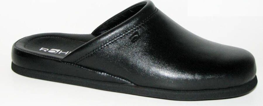 Rohde Varberg herenpantoffels pantoffels schoenen 6600 90 zwart