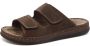 Rohde 6240 Volwassenen Heren slippers Bruin - Thumbnail 5