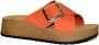 Rohde 6210 Volwassenen Dames slippers Oranje - Thumbnail 1