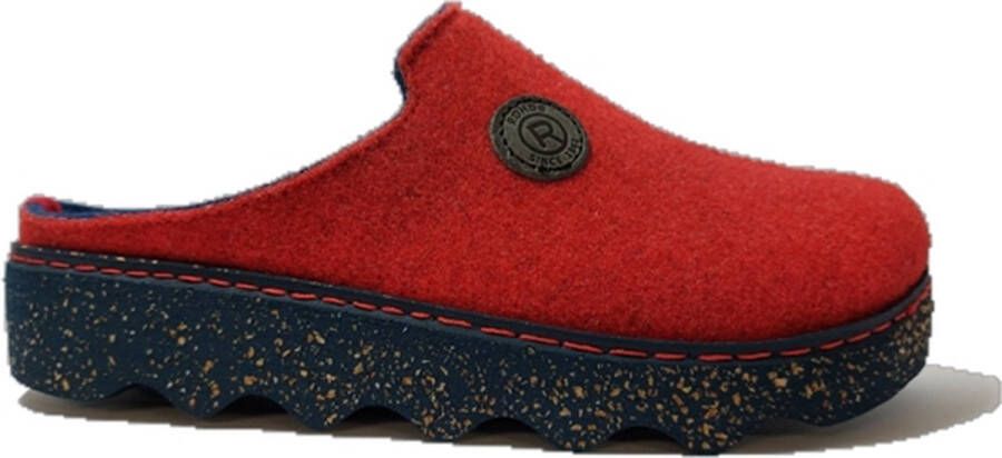 Rohde Pantoffels Foggia huisschoen slippers klomp met profielzool