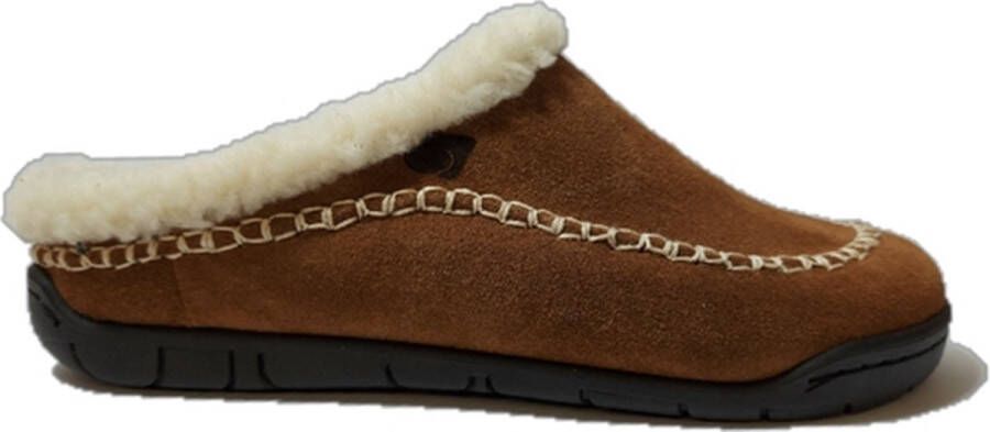 Rohde Pantoffel 6638 Cognac Verwisselbaar Voetbed 6½ - Foto 3