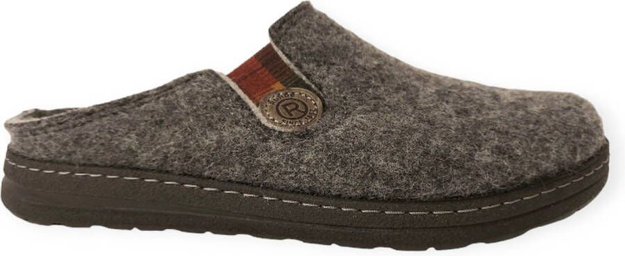 Rohde Pantoffels ASIAGO pantoffel clog slippers met zijlijk stretch met label - Foto 3