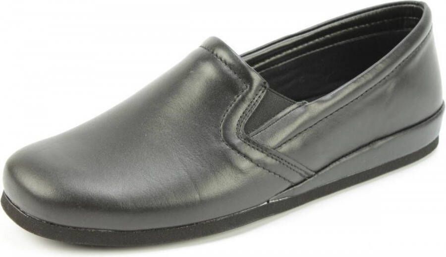 Rohde 6402~~~~~~~~~~~~~~~~~~~~~~~~~~ Heren pantoffels Zwart