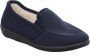 Rohde Elegante blauwe pantoffel met witte voering Blue Dames - Thumbnail 1