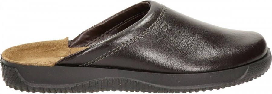 Rohde Pantoffels Bruin Leer 370411 Heren Leer - Foto 2