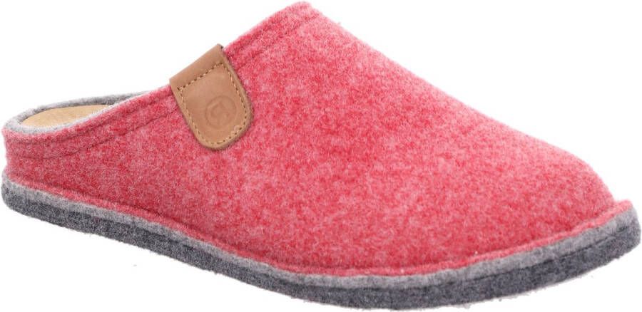 Rohde Pantoffels Dames Lucca Roze Antislip Uitneembaar Voetbed