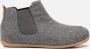 Rohde Pantoffels Grijs Vilt 272229 Dames - Thumbnail 1