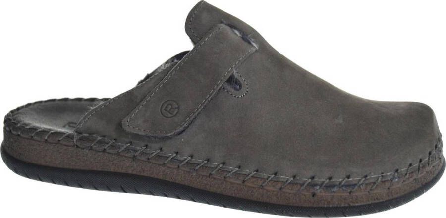 Rohde Pantoffels Heren Sloffen Heren Bruin 6790 - Foto 2