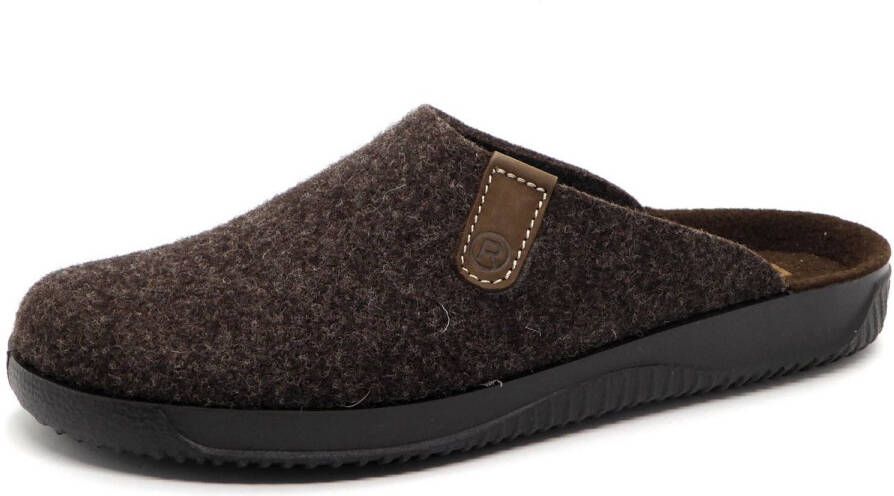 Rohde Pantoffels SOLTAU-H pantoffel slippers klomp met zijlabel
