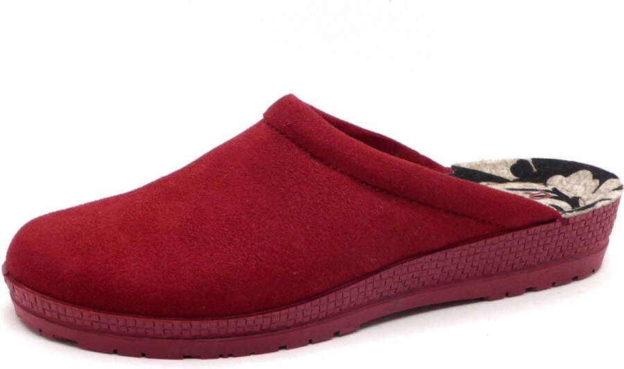 Rohde Pantoffels Rood Synthetisch 272226 Dames