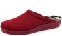 Rohde Pantoffels Rood Synthetisch 272226 Dames - Thumbnail 1