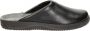 Rohde Pantoffels Zwart Leer 370410 Heren Leer - Thumbnail 2