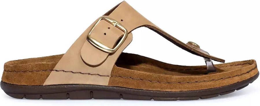 Rohde Slippers sleehak zomerschoenen slippers met voorgevormd soft voetbed