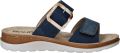 Rohde 1301 56 Slippers Blauw Nubuck Dames Blauw - Blauw