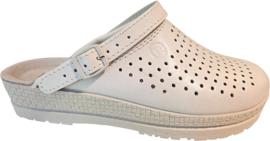 Rohde 1445 Neustadt d Clogs Dames Doctor Ziekenhuispantoffels Schoenen wit - Foto 2