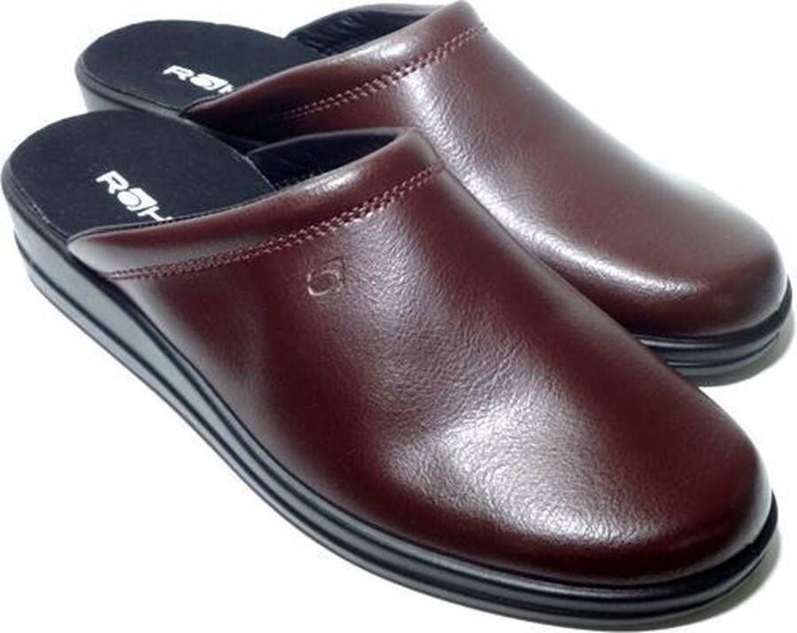 Rohde 1550 Muil Slippers Wijnrood 10½