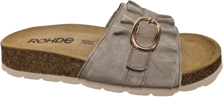 Rohde Slippers Milano Zomerschoen strandschoen slippers pantoffel met zacht voetbed