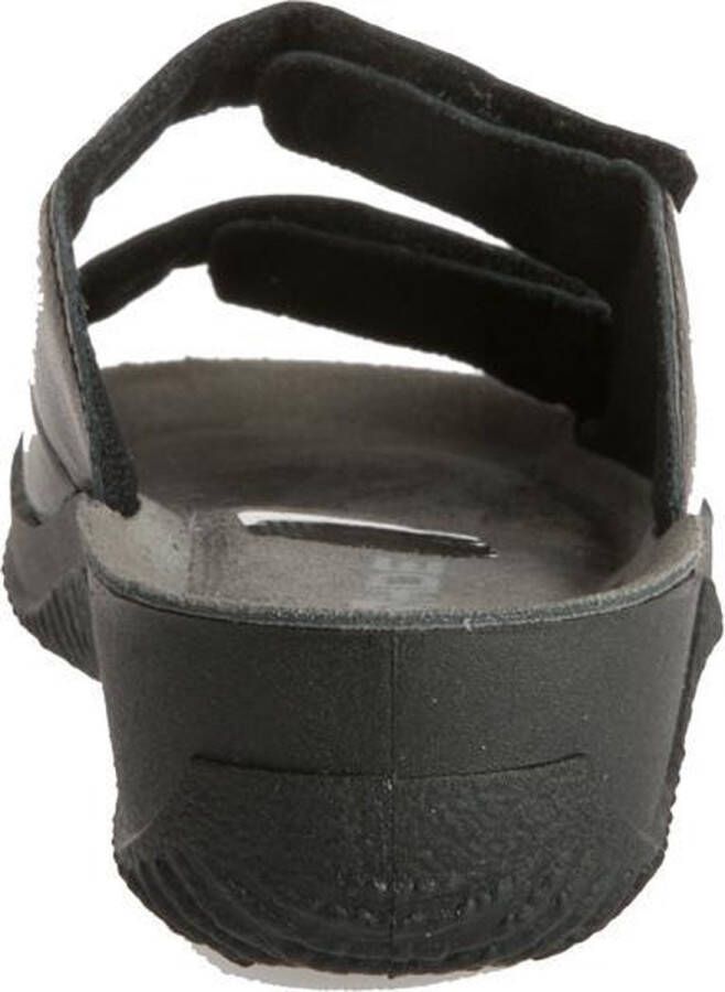 Rohde 1940 90 Leren Dames Slippers Slides Voorgevormd Voetbed Zwart - Foto 2