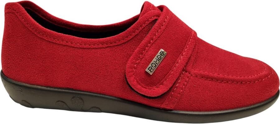 Rohde 2222 43 Dames Pantoffels Rood