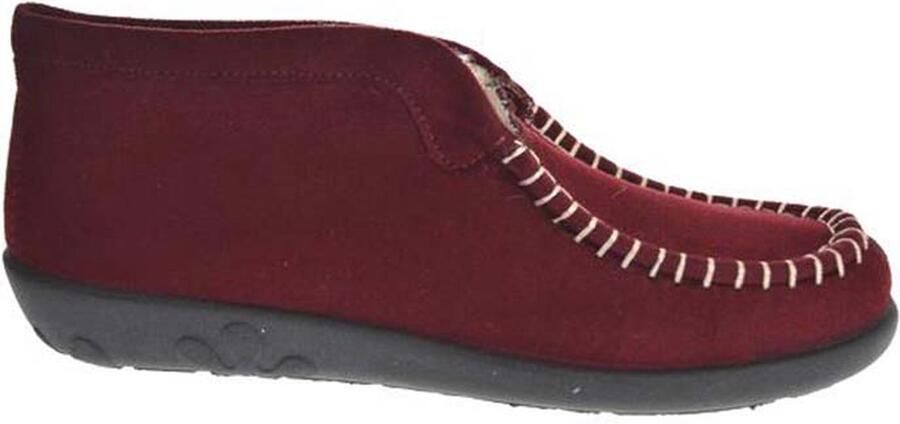 Rohde 2236 43 Gesloten Dames Pantoffels Rood