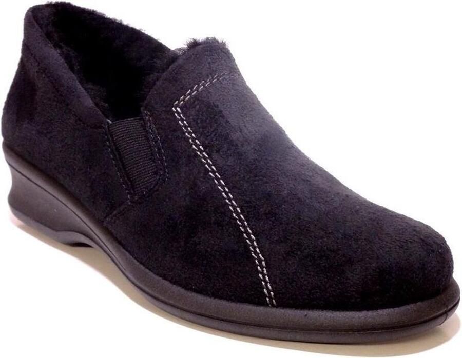 Rohde 2516 Pantoffels Zwart 7½ - Foto 3