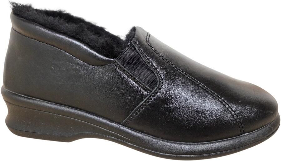 Rohde Dames Pantoffel 2518-90 Zwart Softnappa (40.5)