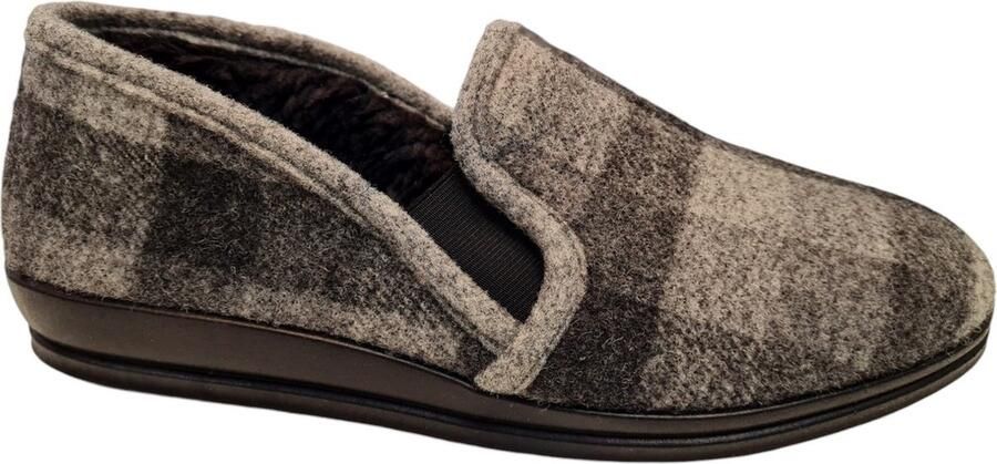 Rohde 2607 82 Heren Pantoffels Gesloten Grijs