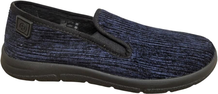 Rohde 2623 55 Pantoffels Dichte Sloffen Textiel Blauw Heren Blauw