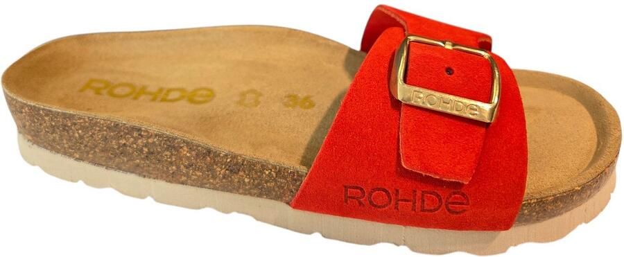 Rohde Slippers sleehak zomerschoenen slippers met voorgevormd soft voetbed - Foto 2
