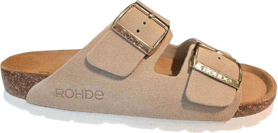 Rohde Slippers Alba Zomerschoen huisschoen tweesluiter strandschoen met zacht voetbed - Foto 3