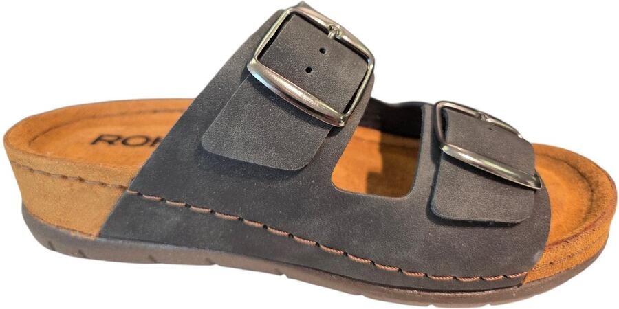 Rohde 5856 Volwassenen Dames slippers Kleur Zwart - Foto 3