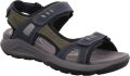 Rohde 5940 56 Klittenband Sandalen Blauw Nubuck Heren - Blauw