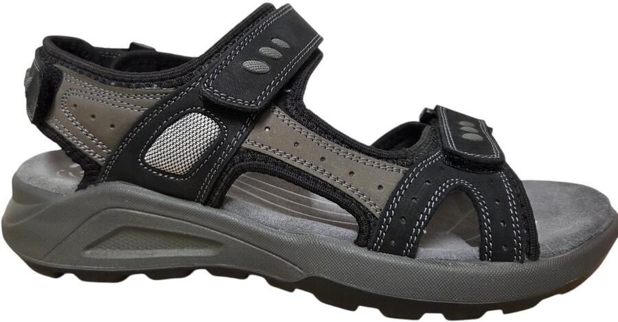 Rohde 5940 90 Sandalen Zwart Nubuck Heren Zwart