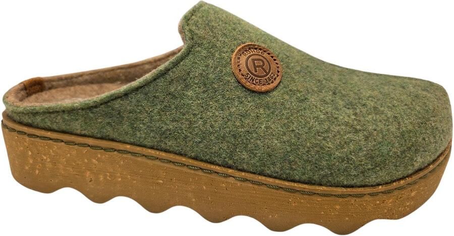 Rohde Pantoffels Foggia Pantoffel slof clog huis-slipper met profielzool - Foto 4
