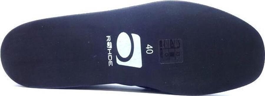 Rohde 6402 Pantoffel Zwart 9½ - Foto 9