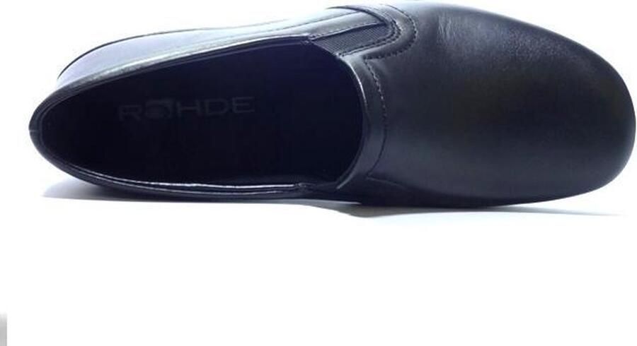 Rohde 6402 Pantoffel Zwart 9½ - Foto 7