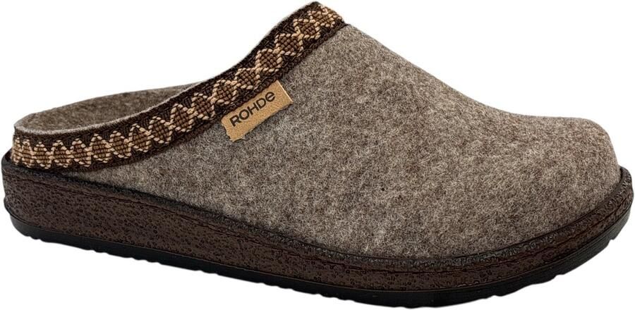 Rohde 6425.17 Pantoffel bruin