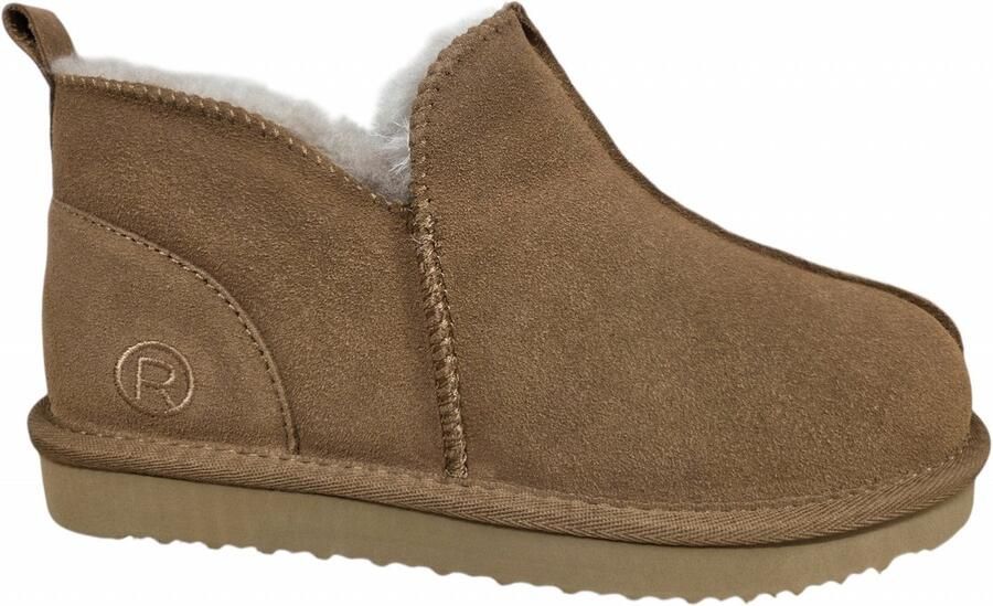 Rohde 7096 76 Pantoffel Dichte Sloffen Cognac Suede Dames Cogna - Foto 2