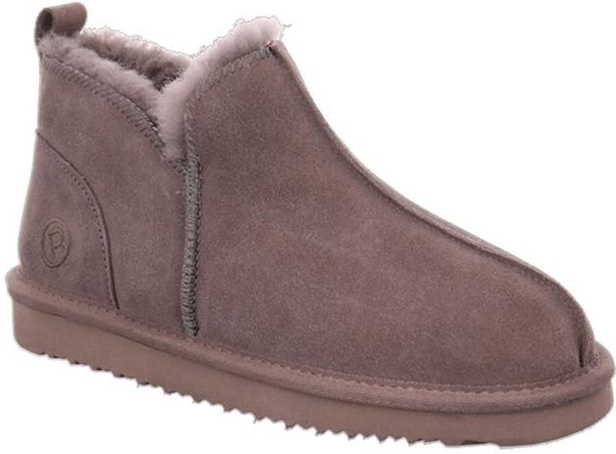 Rohde 7096 18 Pantoffel Dichte Sloffen Bruin Suede Dames Bruin