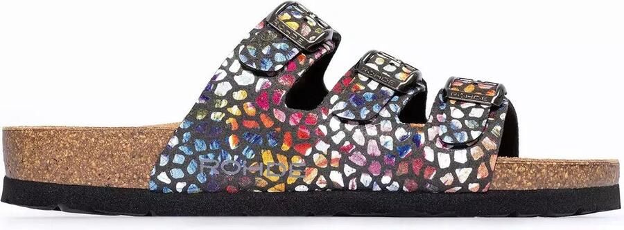 Rohde Multikleur Dames Sandaal Multicolor