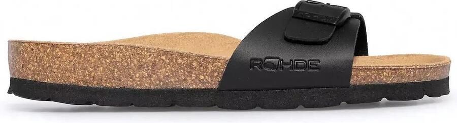 Rohde Slippers Rodigo sleehak zomerschoenen pantoffels met comfortabel soft voetbed