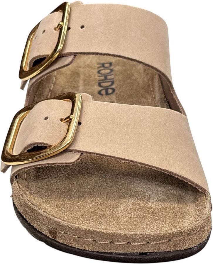 Rohde Slippers Rodigo sleehak zomerschoenen pantoffels met comfortabel soft voetbed