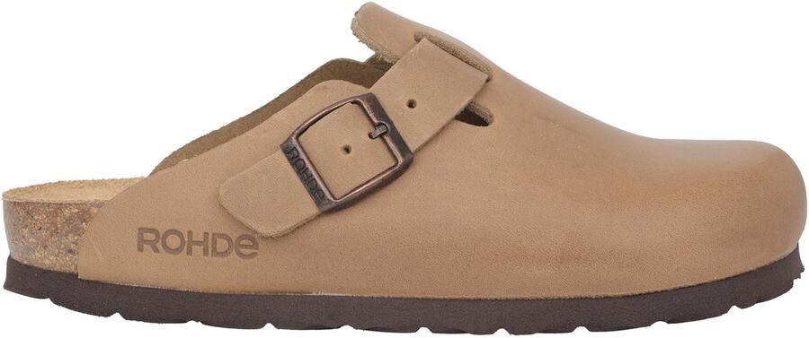 Rohde Alba dames slof beige