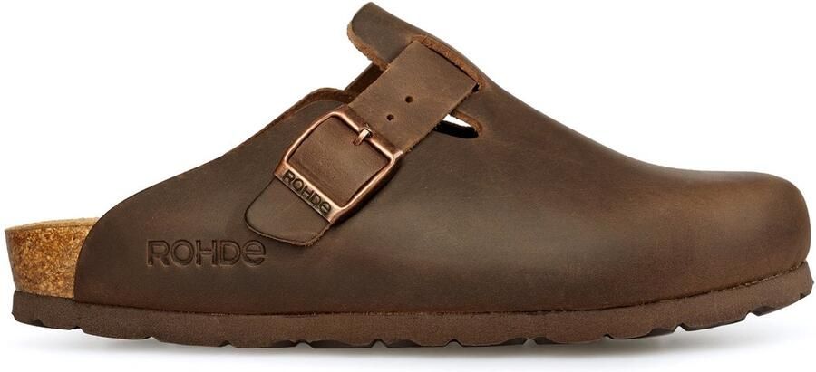 Rohde Alba dames slof bruin