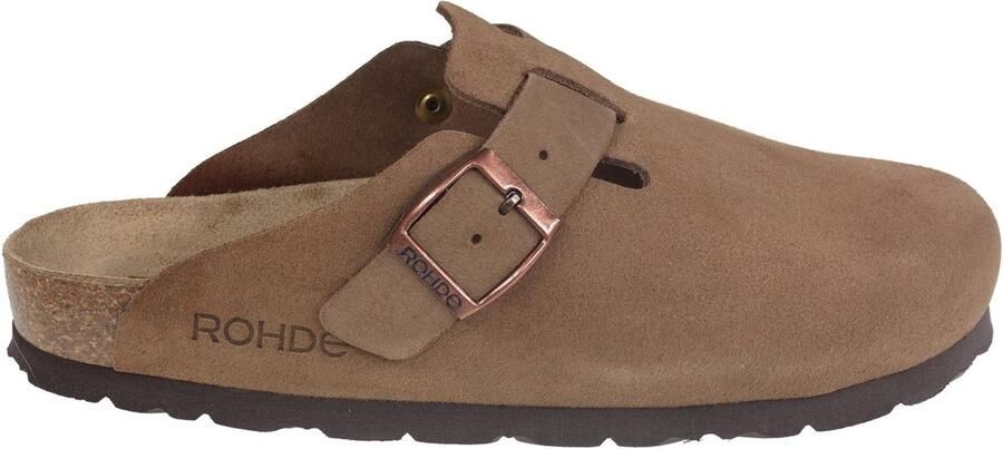 Rohde Slippers Alba Zomerschoen huisschoen strandschoen slippers met drie gespen